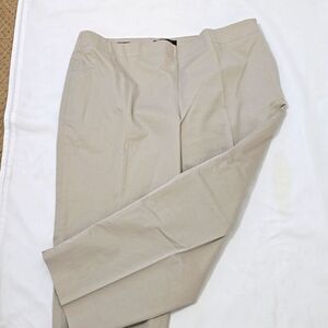 Talbots classic side zipper cropped pants size 14p NWT!